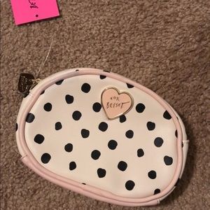 Betsey Johnson Makeup Bag/Clutch.